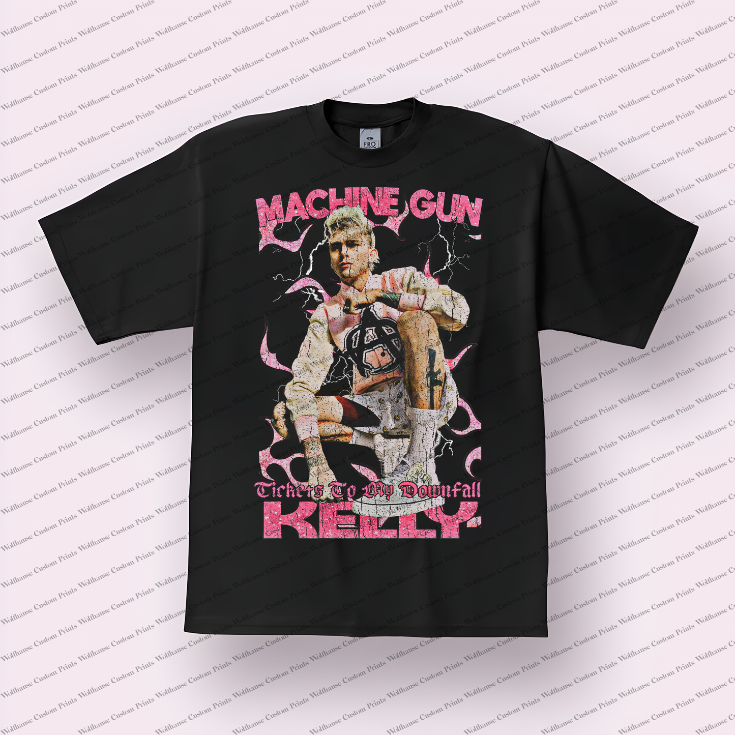 Machine Gun Kelly Distressed Graphic Tee