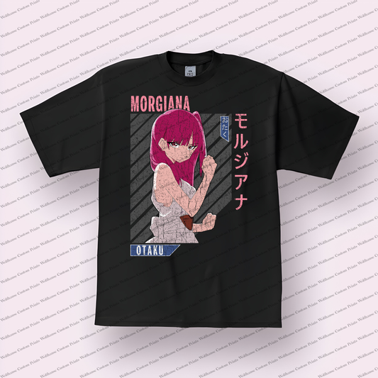 Magi Distressed Design Graphic Tee
