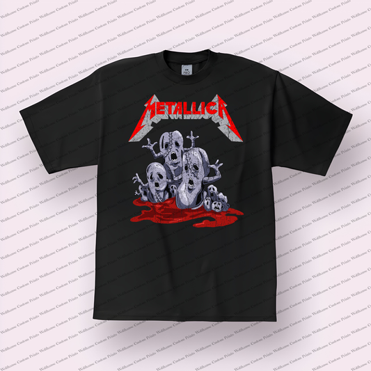 Metallica Distressed Graphic Tee