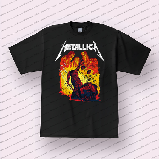 Metallica Distressed Graphic Tee