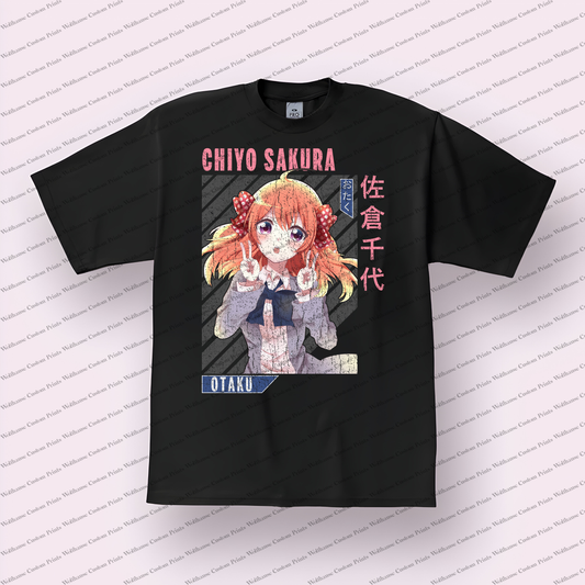 Monthly Girls Nozaki-kun Distressed Design Graphic Tee