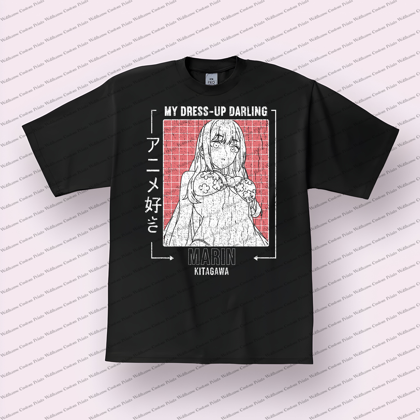 My Dress up Darling Distressed Design Graphic Tee