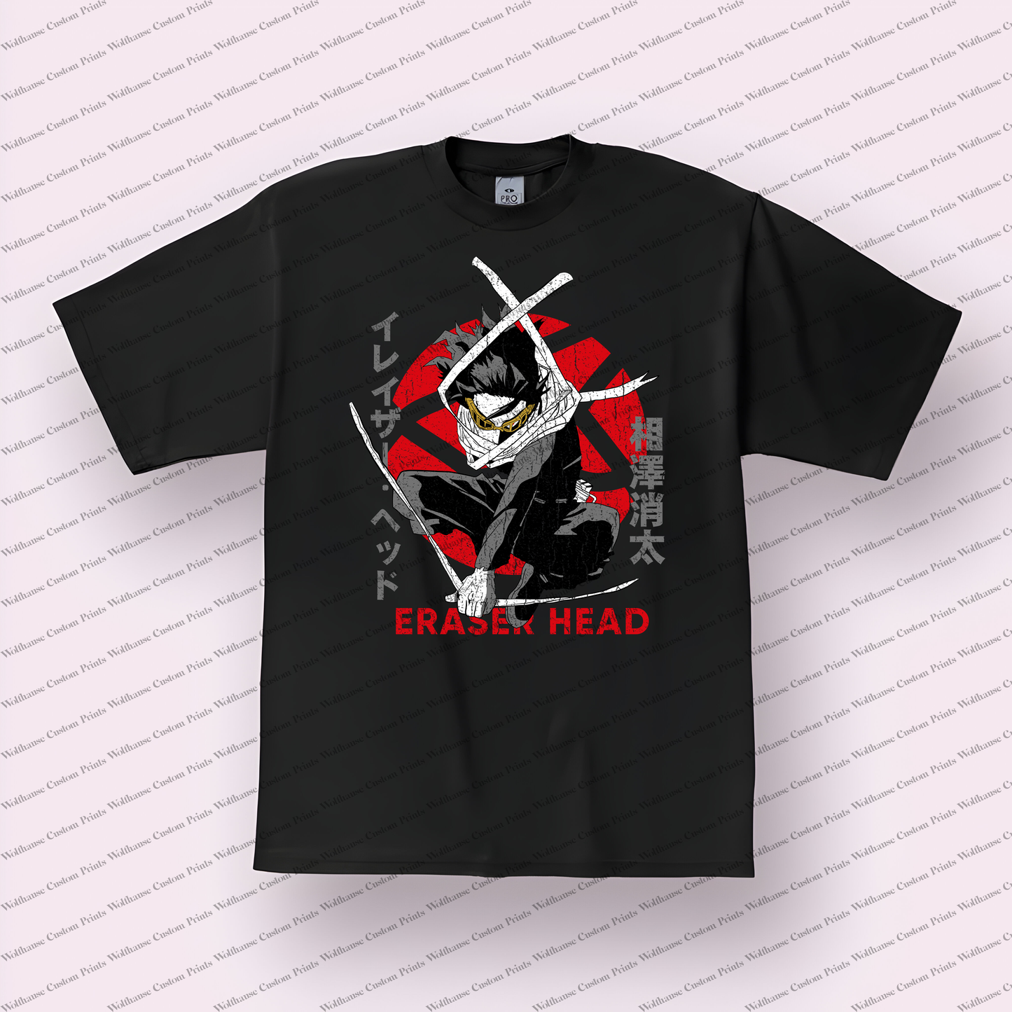 My hero academia Distressed Design Graphic Tee