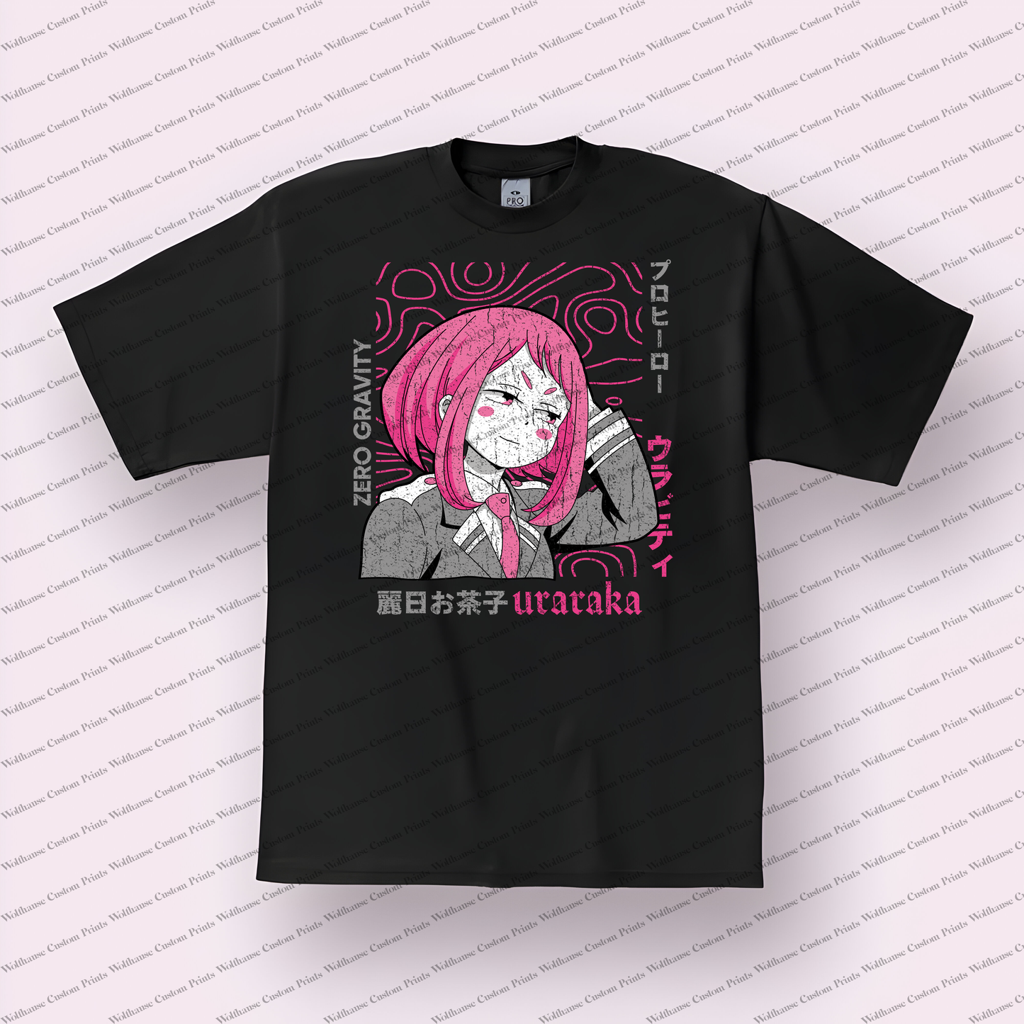 My hero academia Distressed Design Graphic Tee