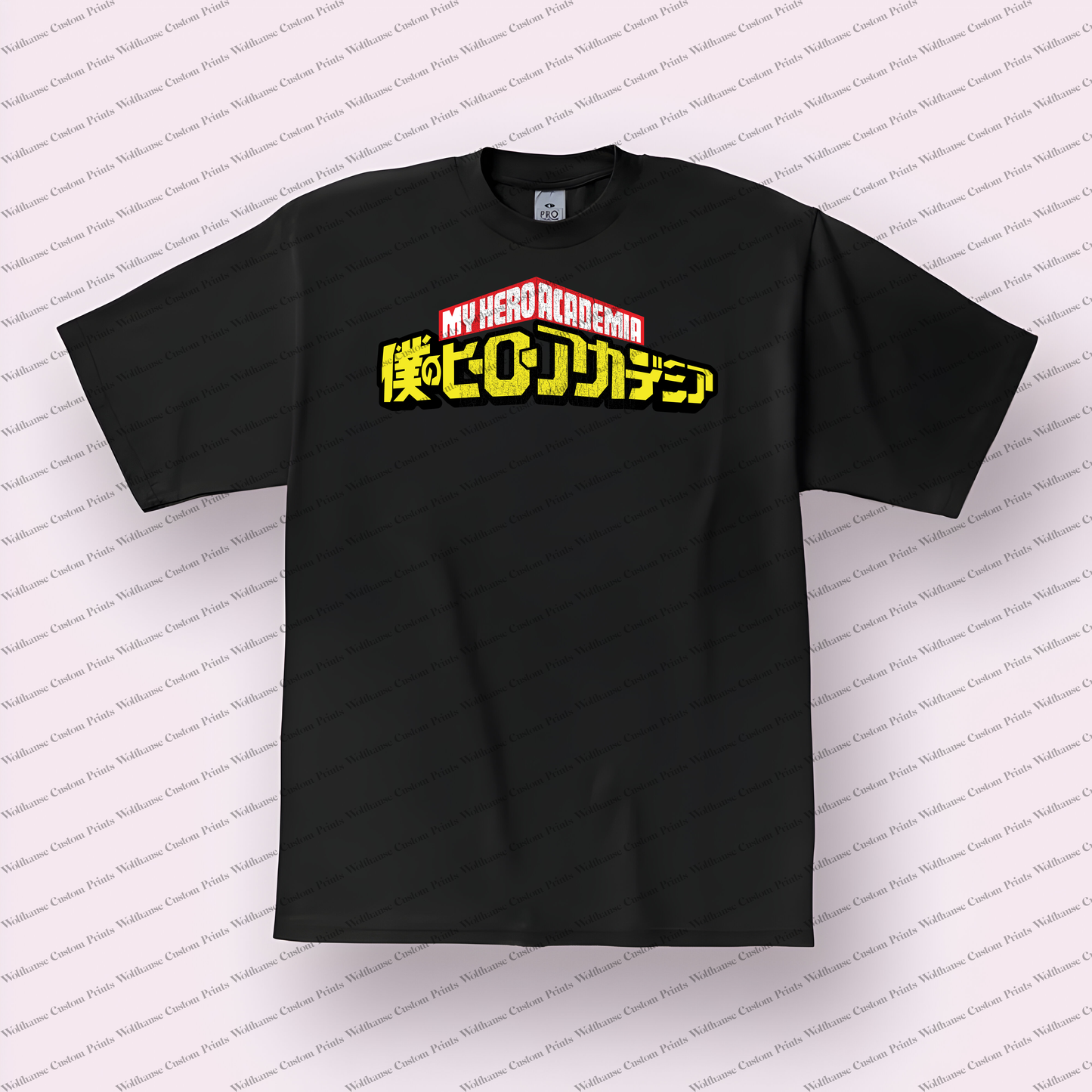 My hero academia Distressed Design Graphic Tee