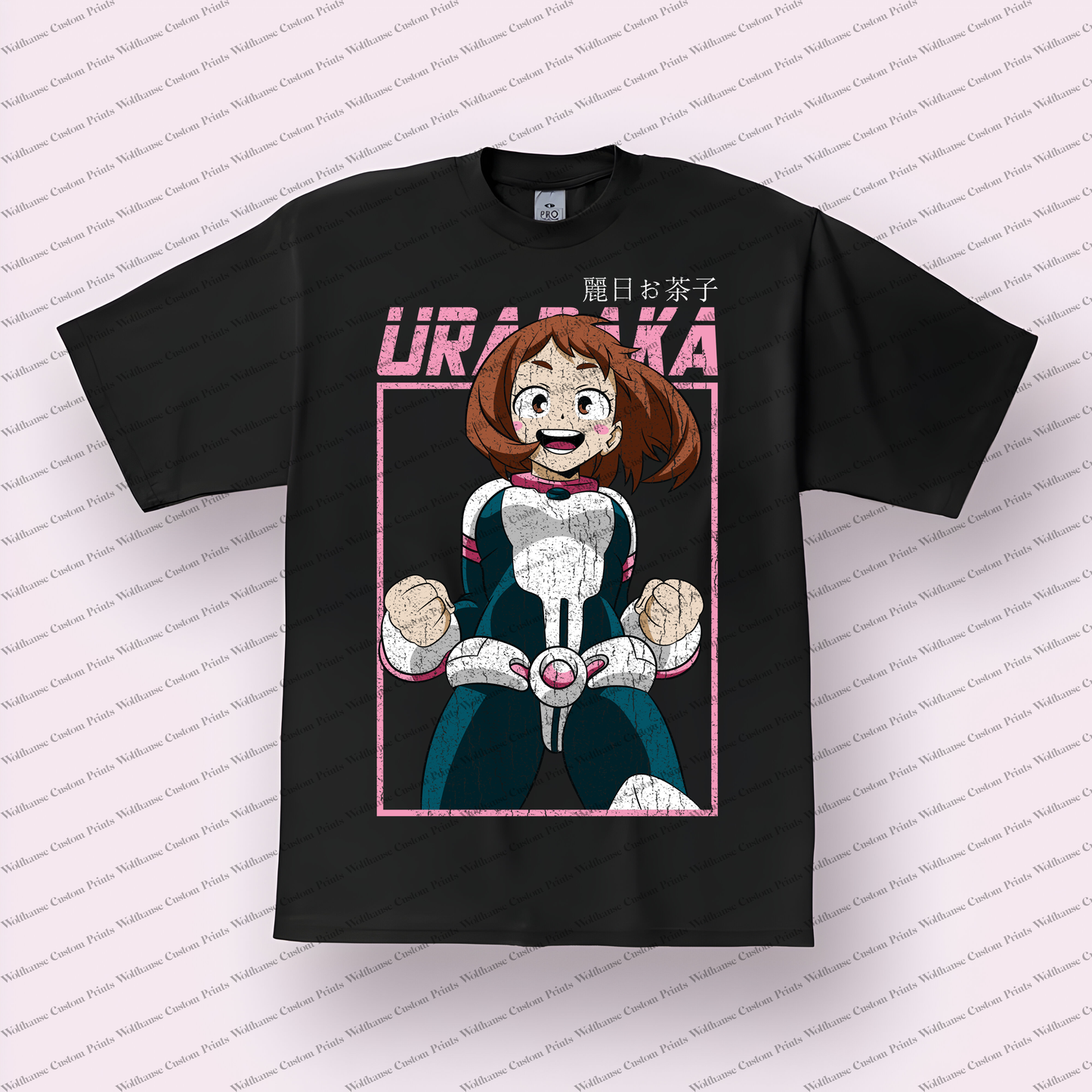 My hero academia Distressed Design Graphic Tee