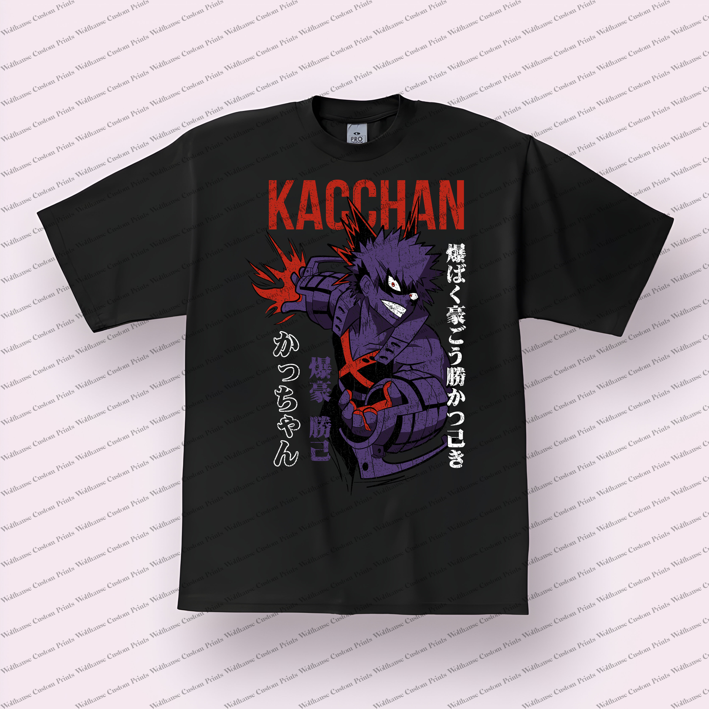 My hero academia Distressed Design Graphic Tee