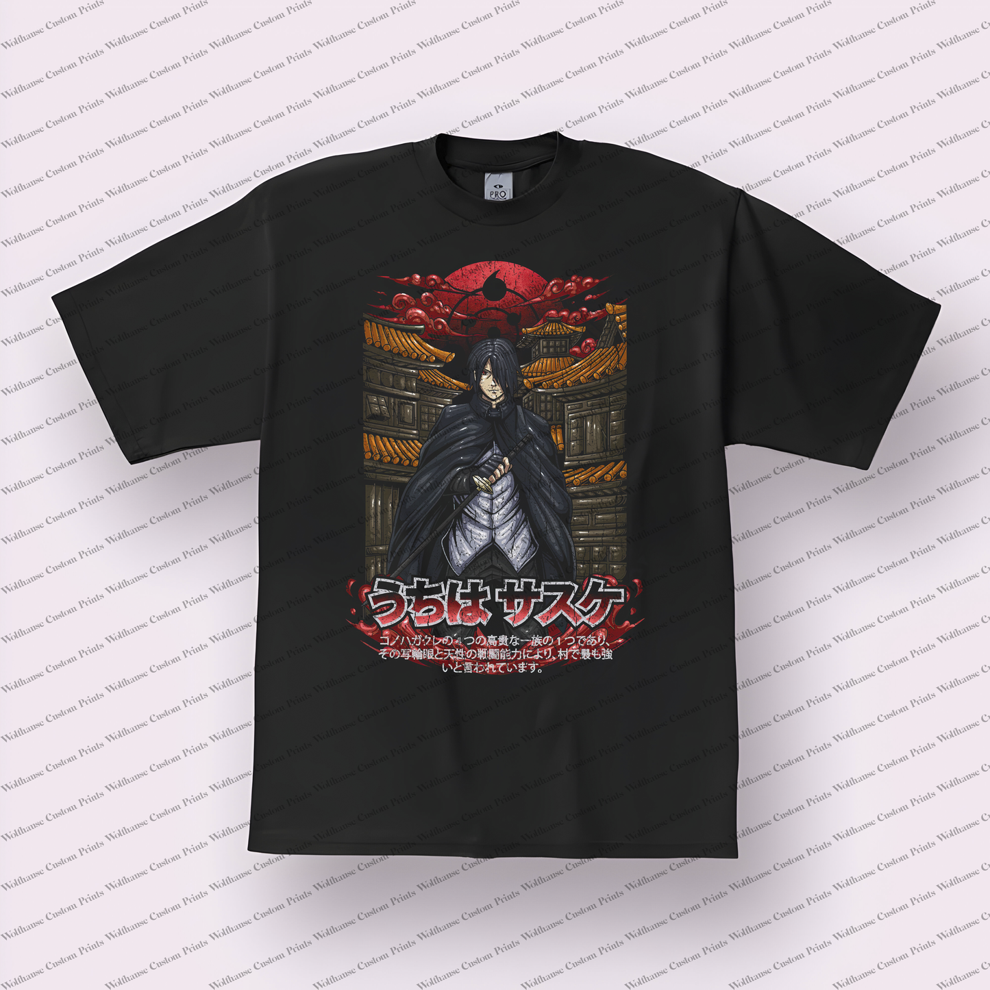 Naruto Distressed Design Graphic Tee