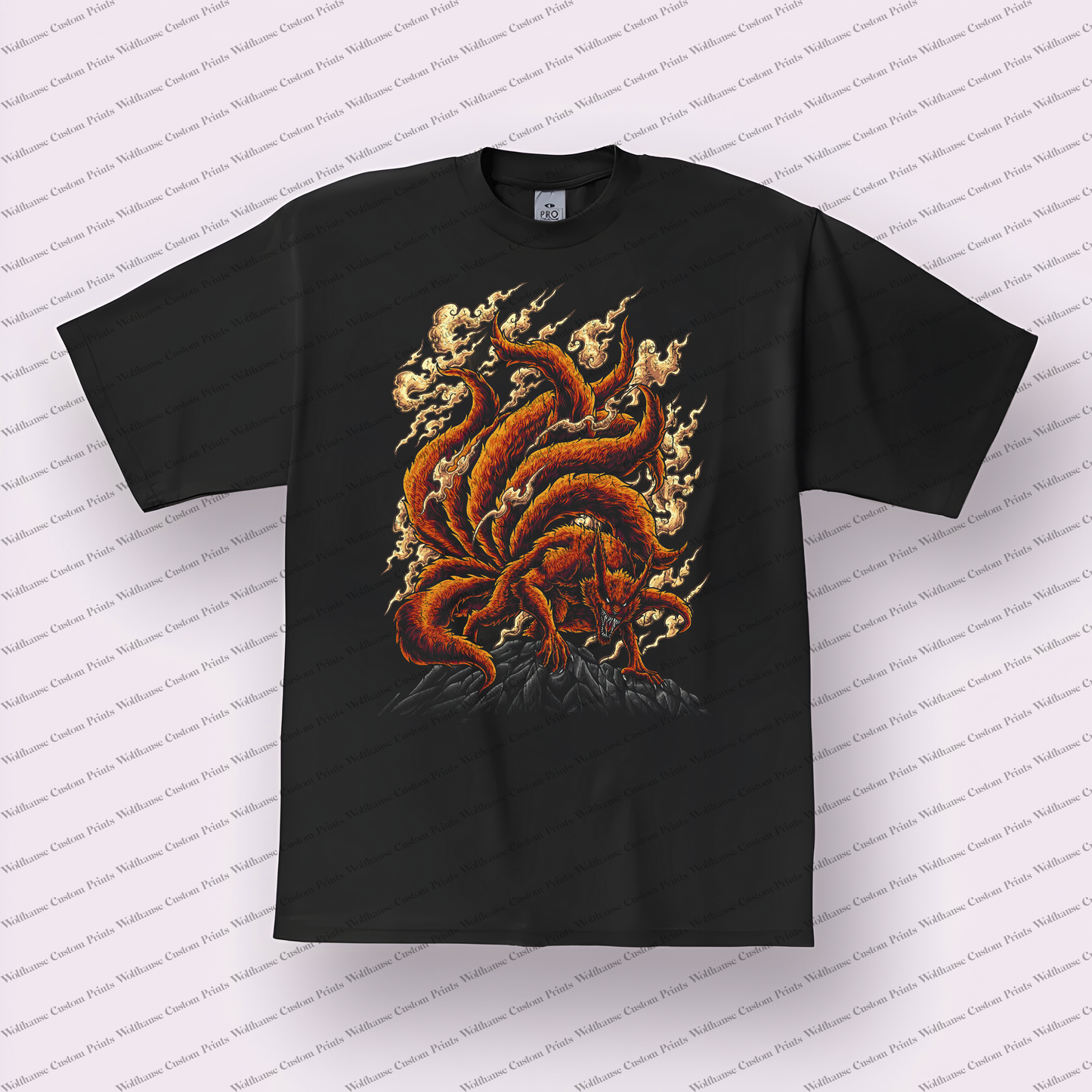 Naruto Distressed Design Graphic Tee