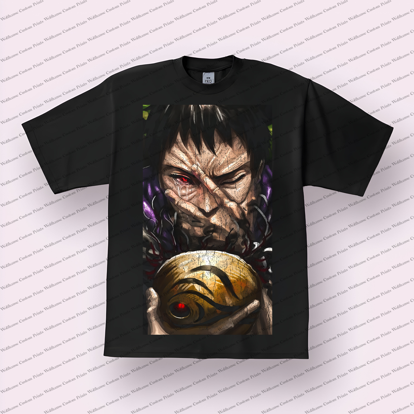 Naruto Distressed Design Graphic Tee