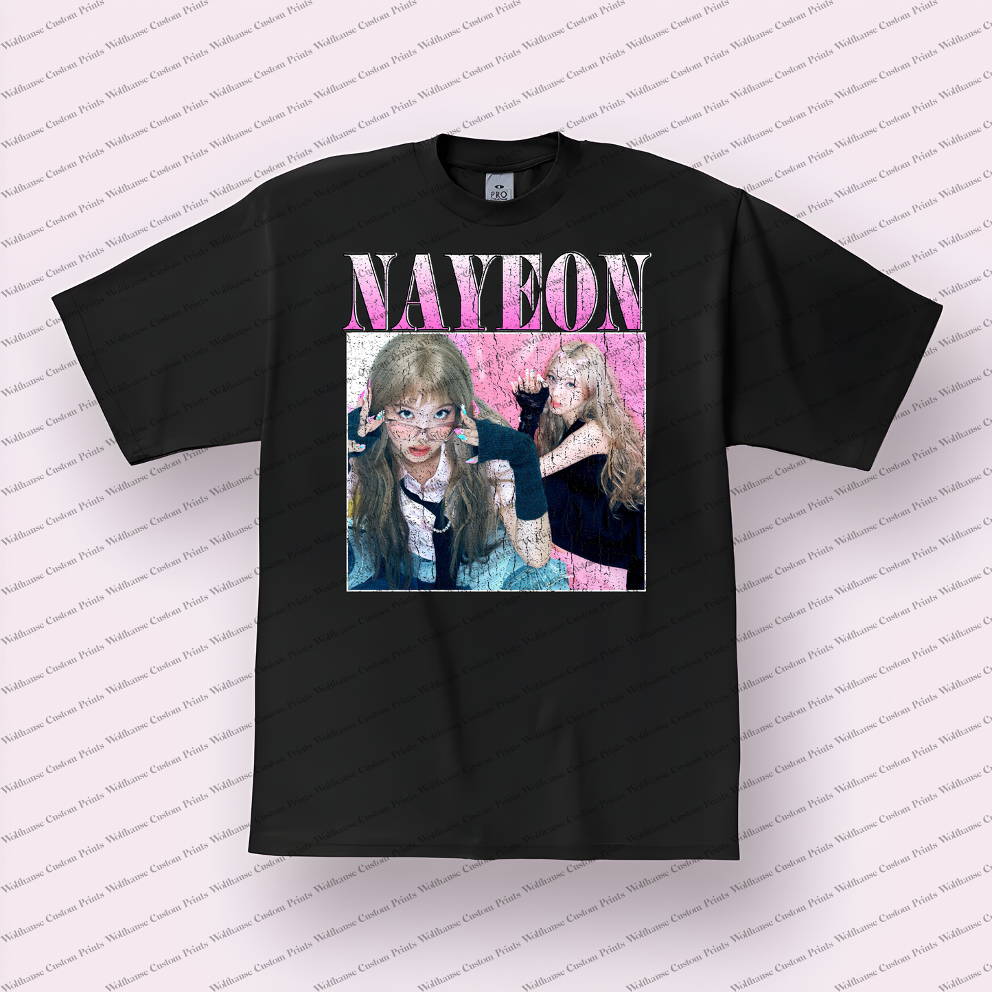 Nayeon Distressed Graphic Tee