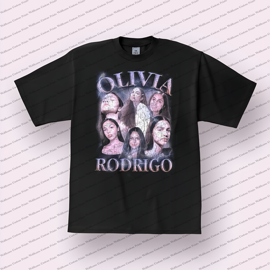 Olivia Rodrigo Distressed Graphic Tee