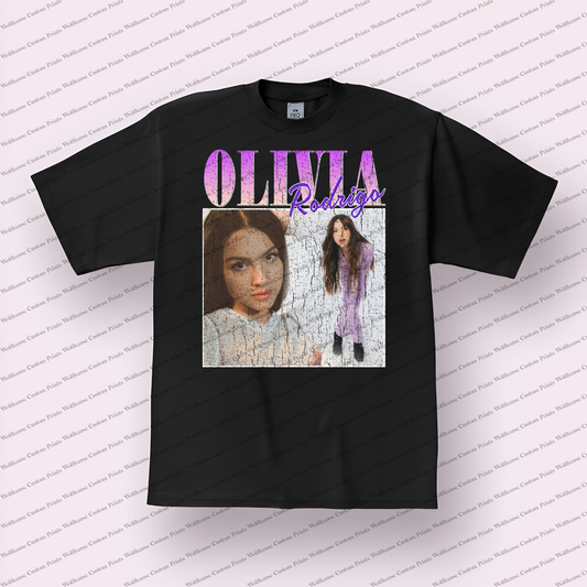 Olivia Rodrigo Distressed Graphic Tee