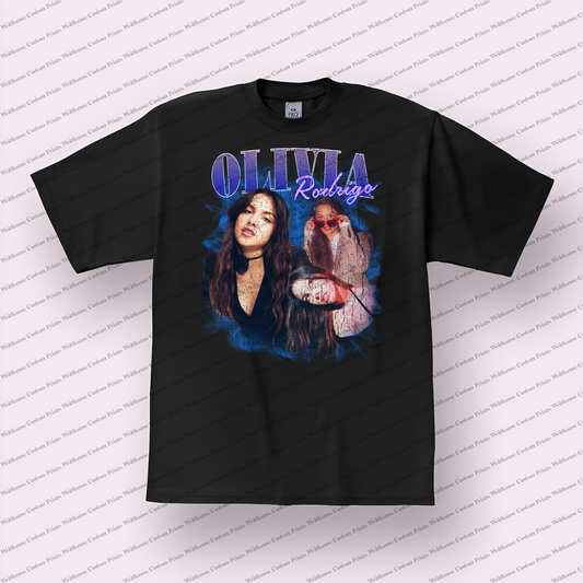 Olivia Rodrigo Distressed Graphic Tee
