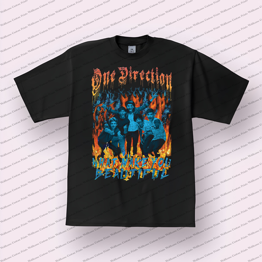 One Direction Distressed Graphic Tee