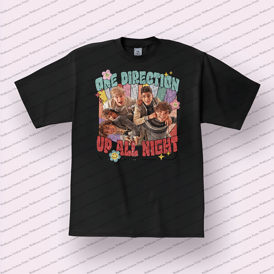 One Direction Distressed Graphic Tee