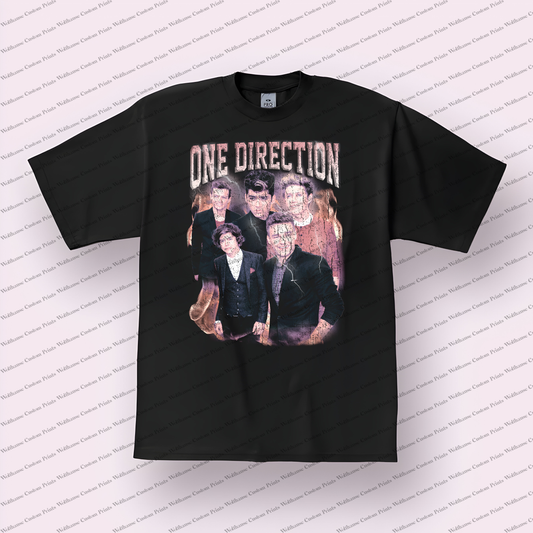 One Direction Distressed Graphic Tee