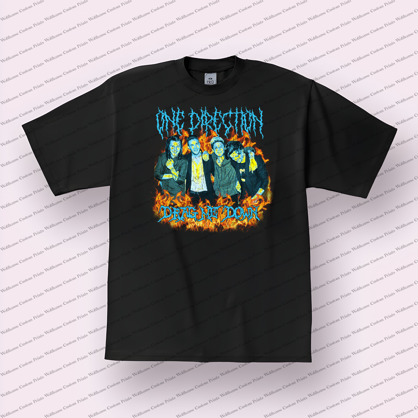 One Direction Distressed Graphic Tee