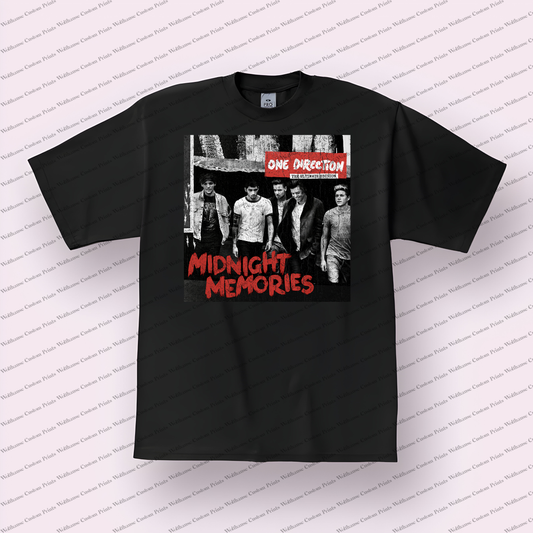 One Direction Distressed Graphic Tee