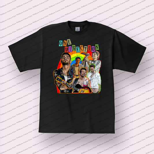 One Direction Distressed Graphic Tee