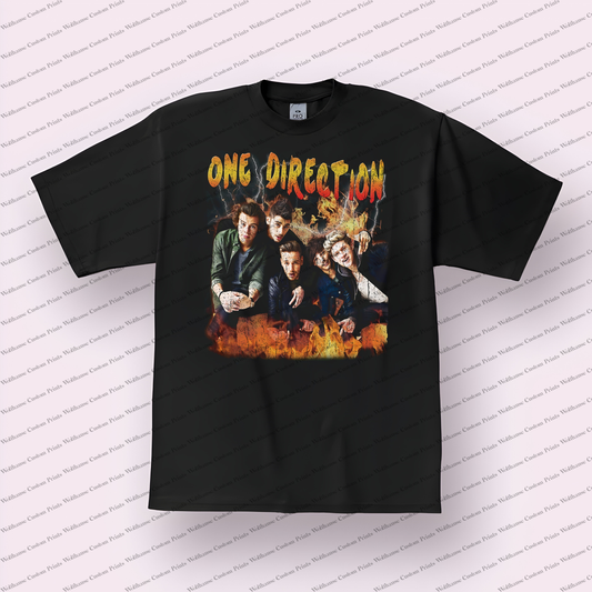 One Direction Distressed Graphic Tee