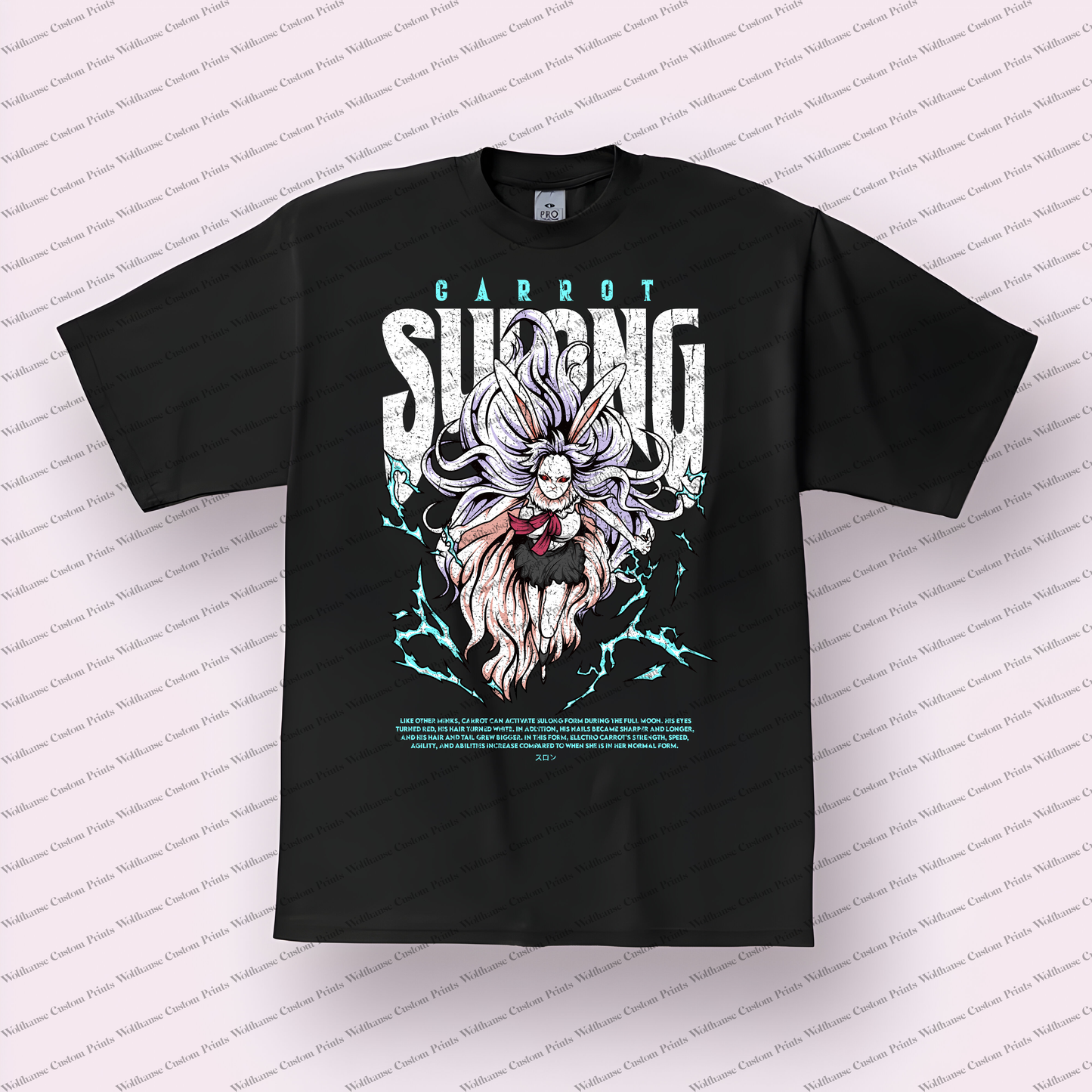 One Piece Distressed Design Graphic Tee