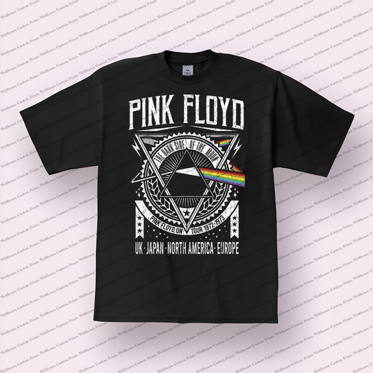 Pink Floyd Distressed Graphic Tee