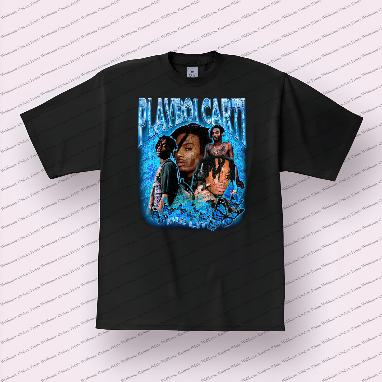 Playboi Distressed Graphic Tee