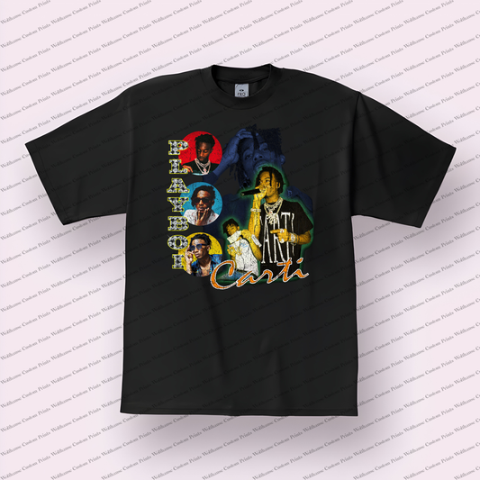 Playboi Distressed Graphic Tee