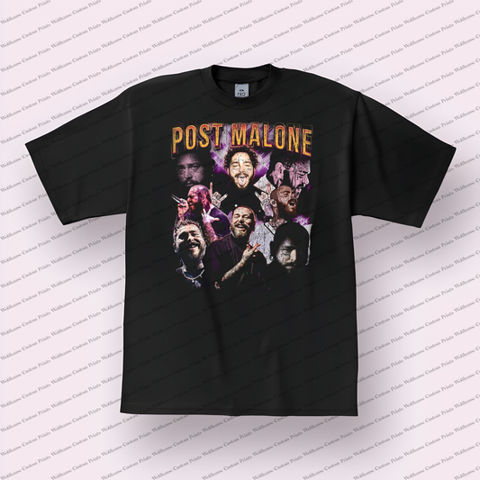 Post Malone Distressed Graphic Tee