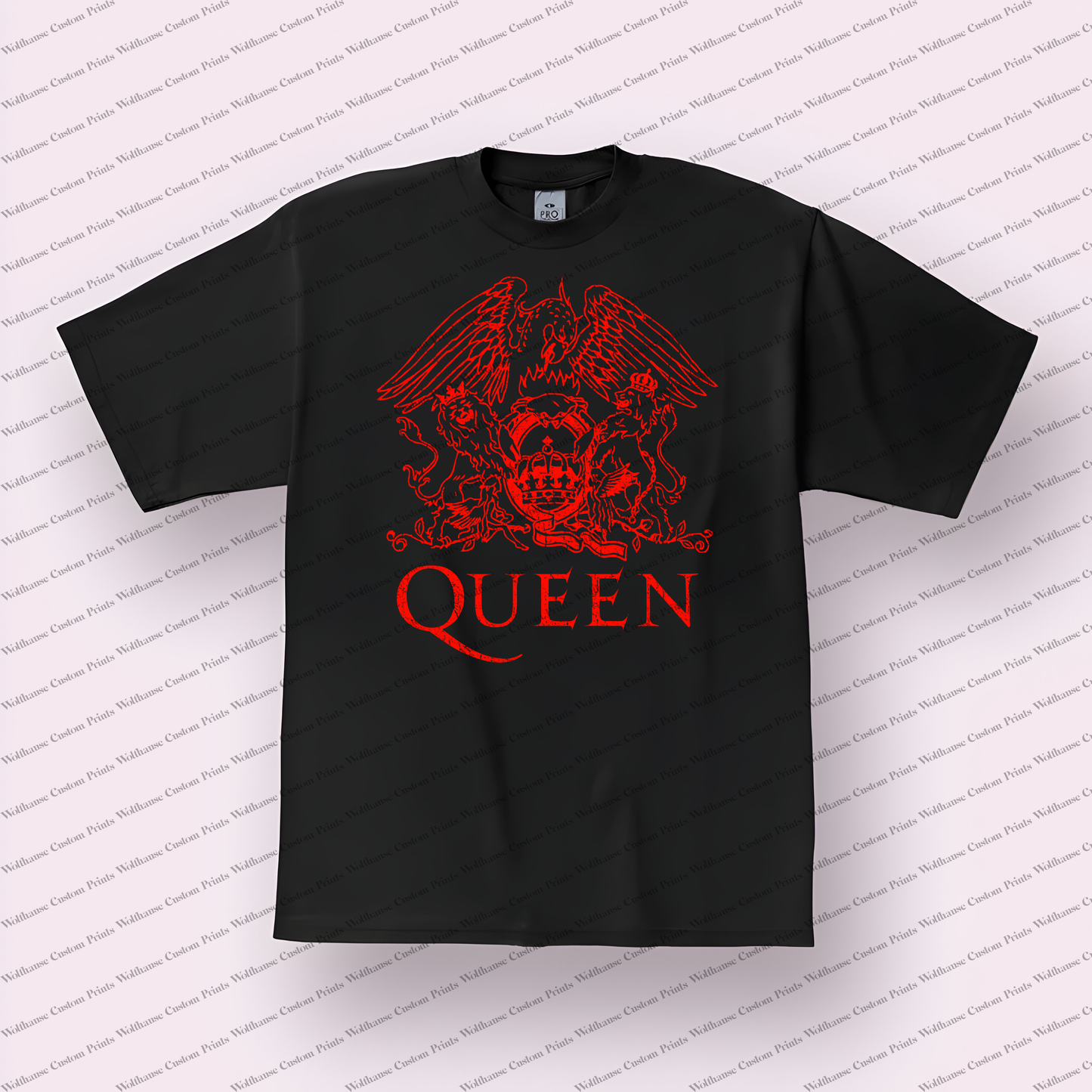 Queen Distressed Graphic Tee