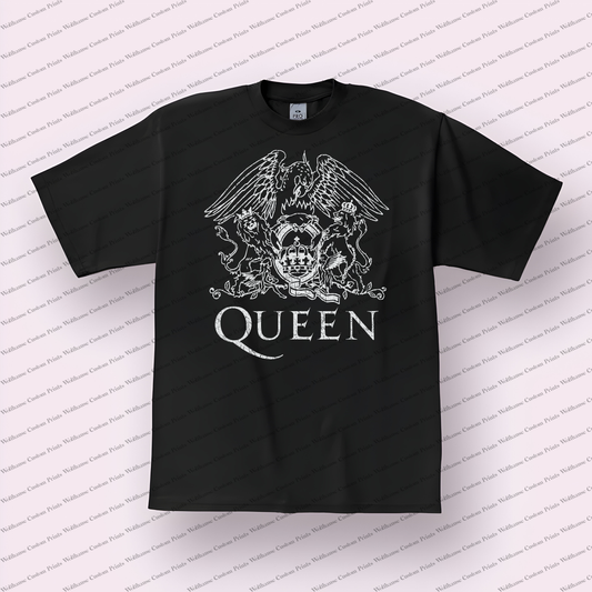 Queen Distressed Graphic Tee