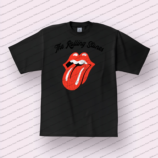 Rolling Stones Distressed Graphic Tee