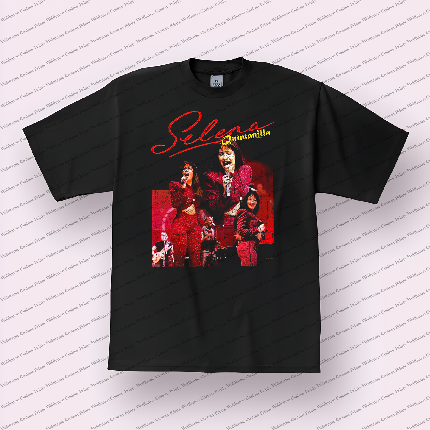 Selena Distressed Graphic Tee