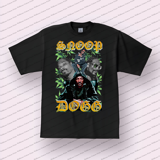 Snoop Dogg Distressed Graphic Tee