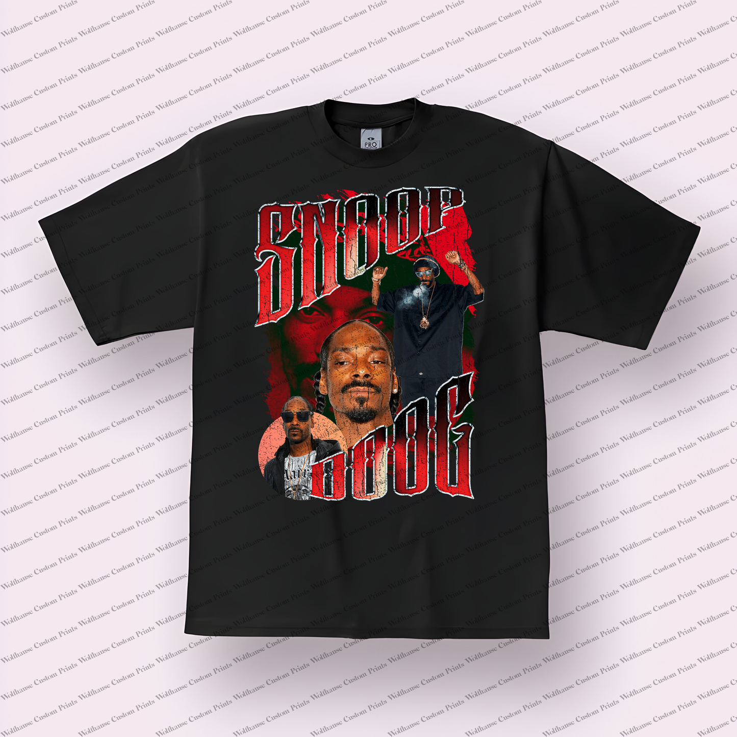Snoop Dogg Distressed Graphic Tee
