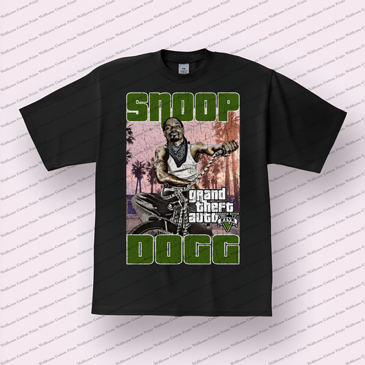 Snoop Dogg Distressed Graphic Tee
