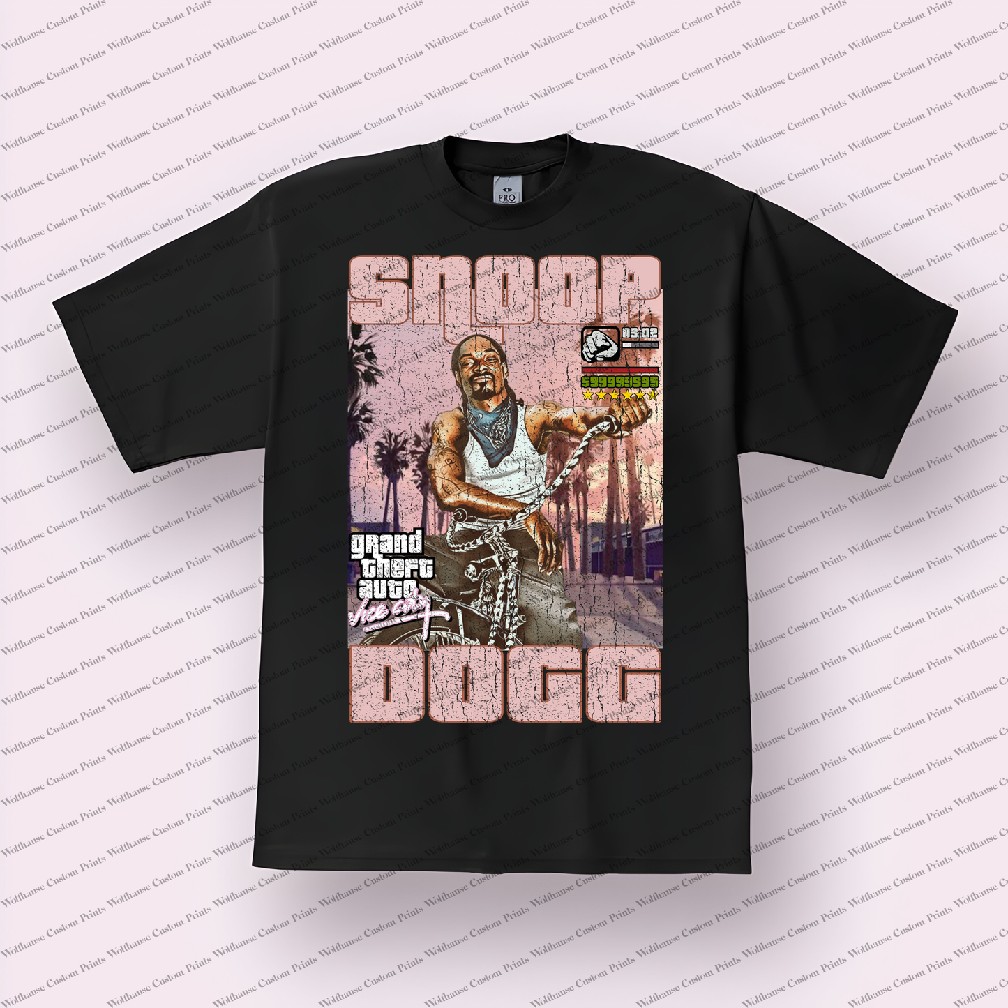 Snoop Dogg Distressed Graphic Tee