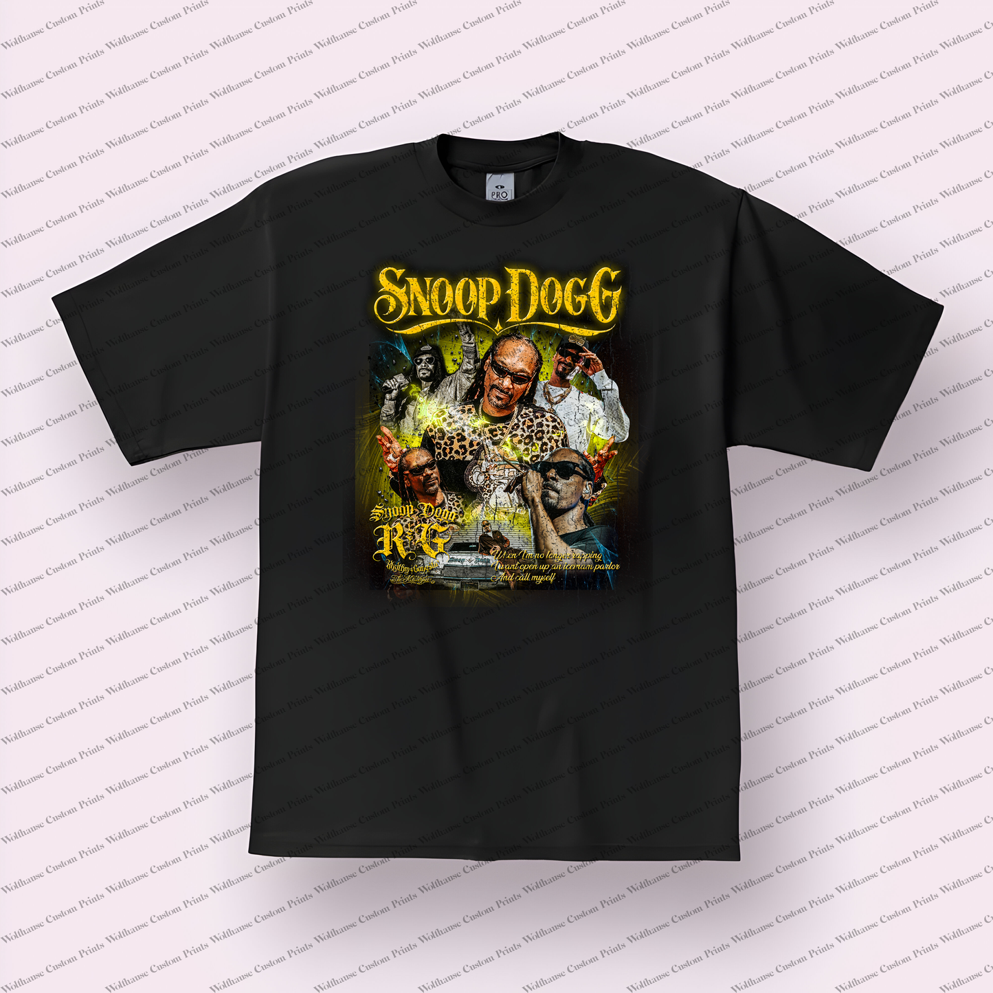 Snoop Dogg Distressed Graphic Tee