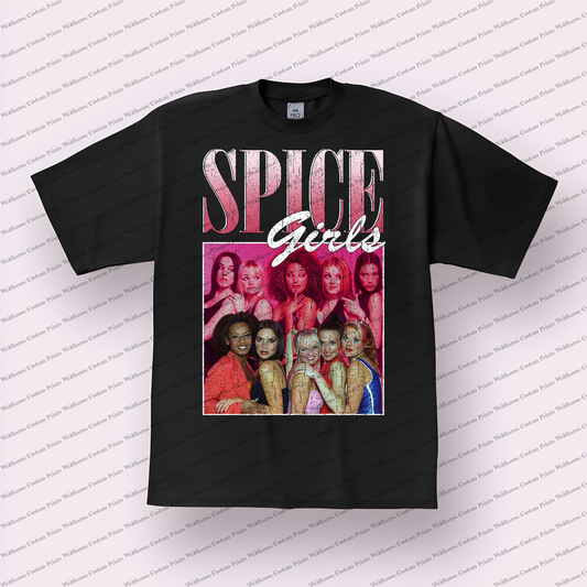 Spice Girls Distressed Graphic Tee