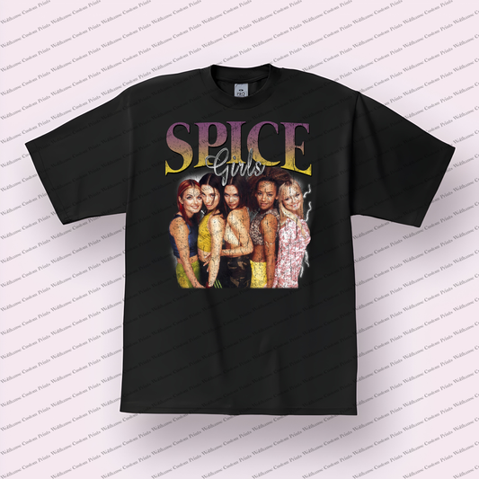Spice Girls Distressed Graphic Tee