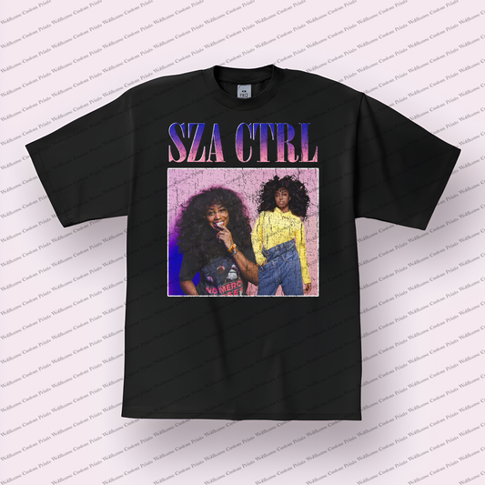 Sza Distressed Graphic Tee