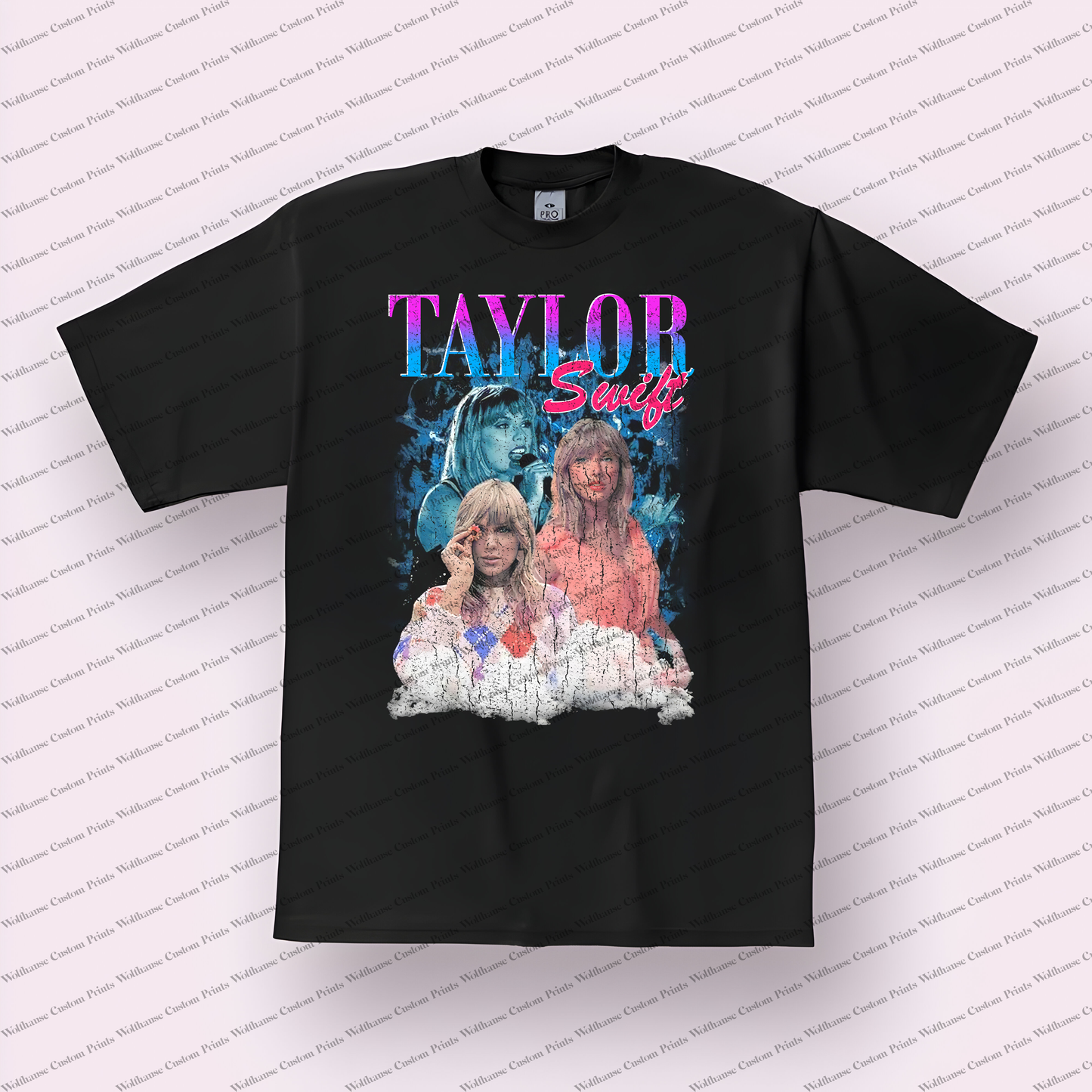 Taylor Swift Distressed Graphic Tee