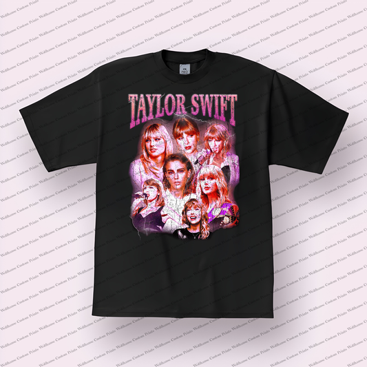 Taylor Swift Distressed Graphic Tee