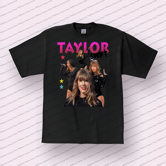 Taylor Swift Distressed Graphic Tee