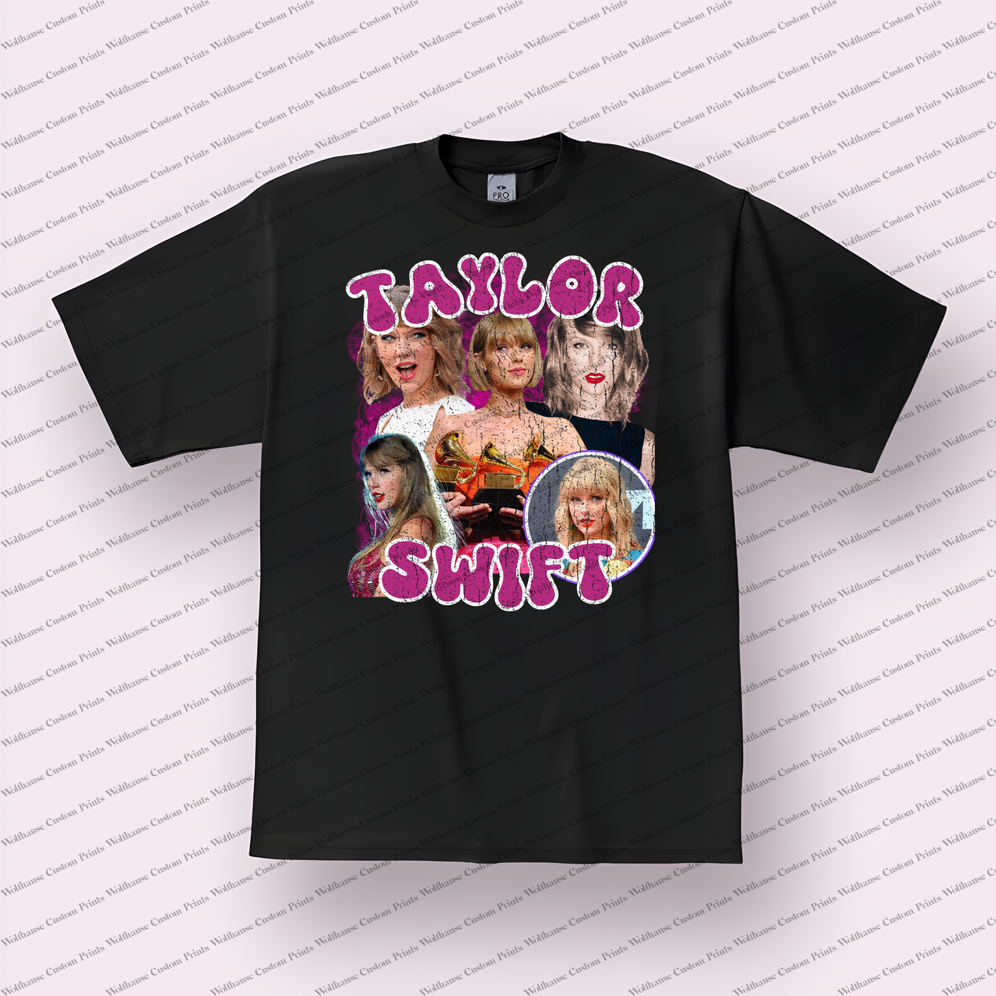 Taylor Swift Distressed Graphic Tee