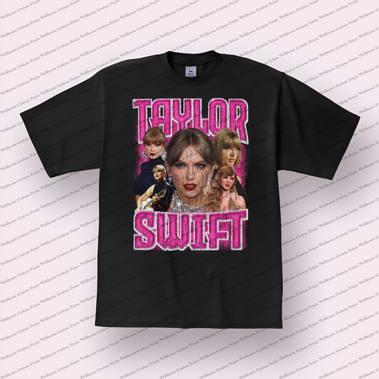 Taylor Swift Distressed Graphic Tee