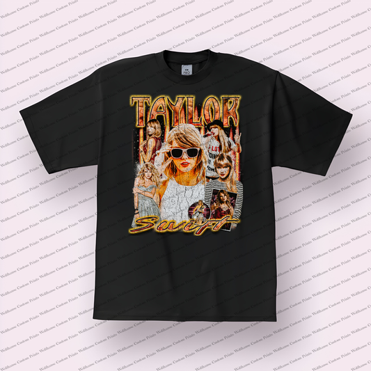 Taylor Swift Distressed Graphic Tee