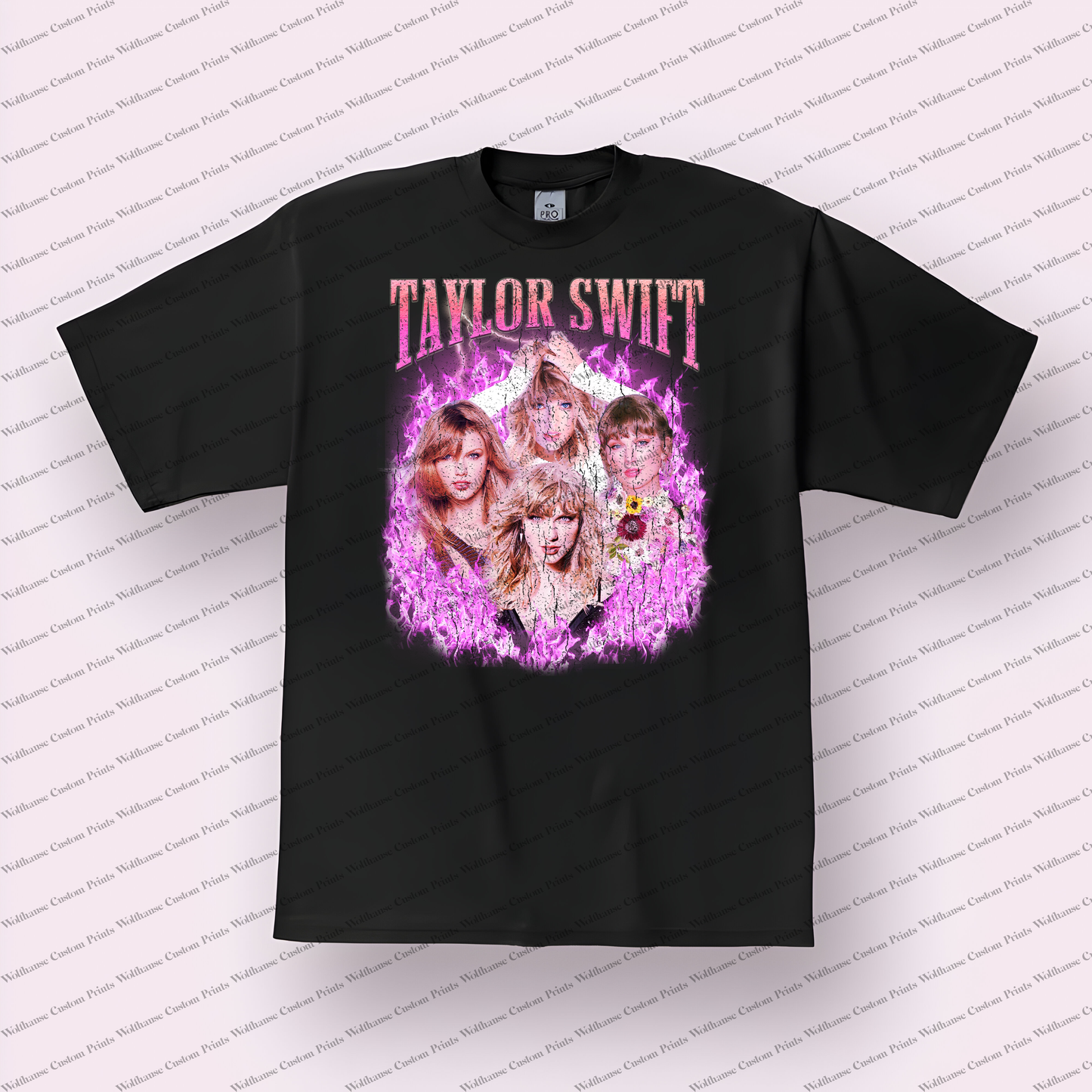 Taylor Swift Distressed Graphic Tee