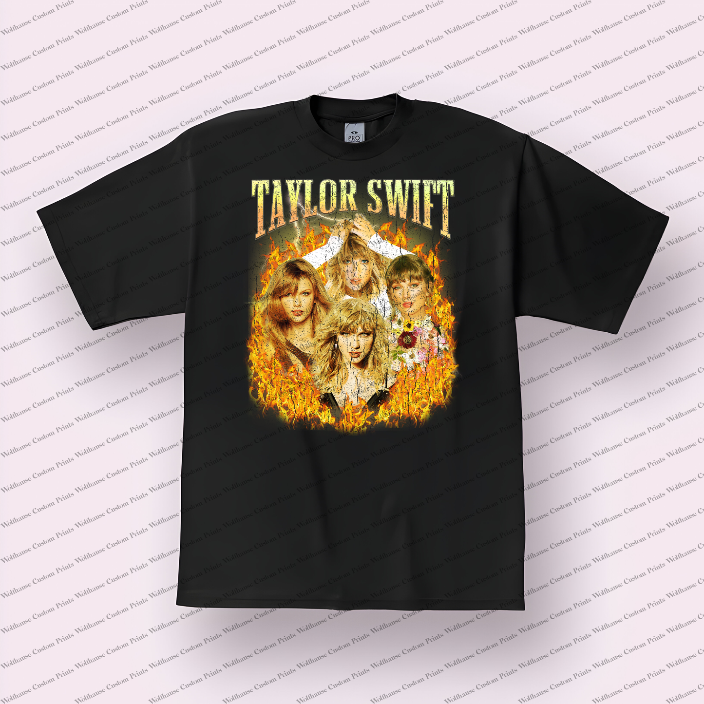 Taylor Swift Distressed Graphic Tee